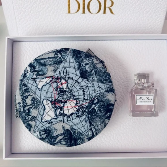 DIOR Around the World Travel Jewelry Case/Miss Dior Blooming Bouquet GiftSet NIB - Picture 4 of 6